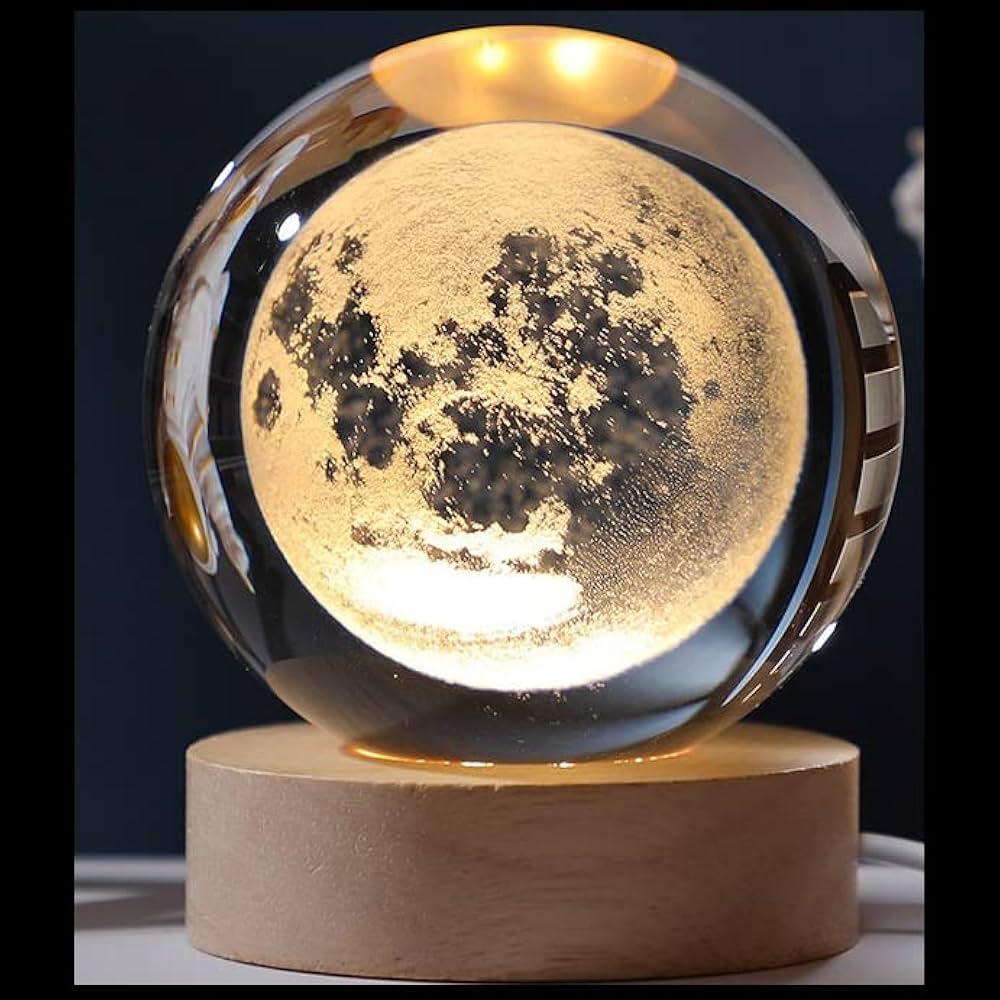Crystal Ball — 3D LED Night Lamp
