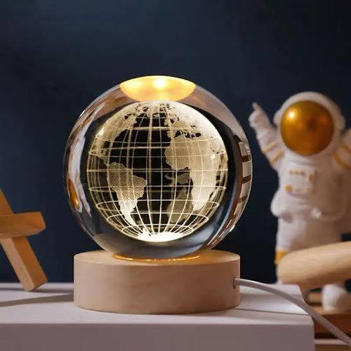Crystal Ball — 3D LED Night Lamp