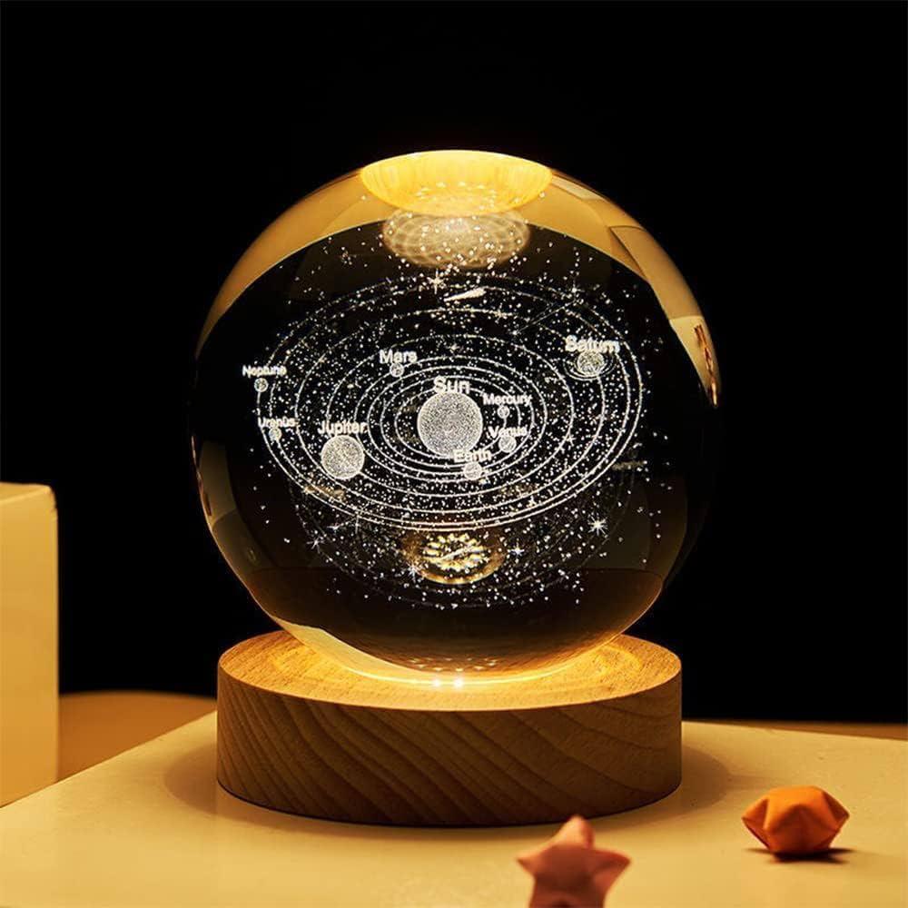Crystal Ball — 3D LED Night Lamp