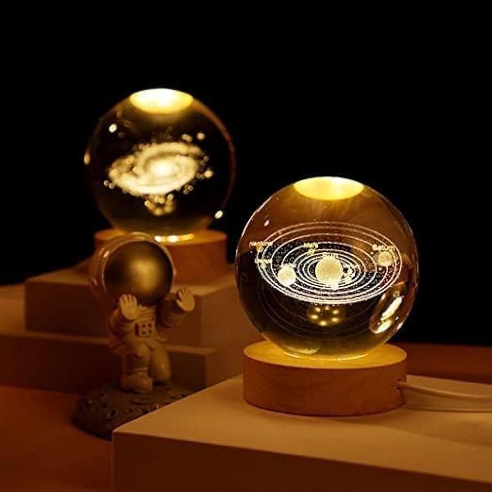 Crystal Ball — 3D LED Night Lamp